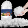 Soft Artificial Snow Cotton peluff parfait pour les villages de Noël