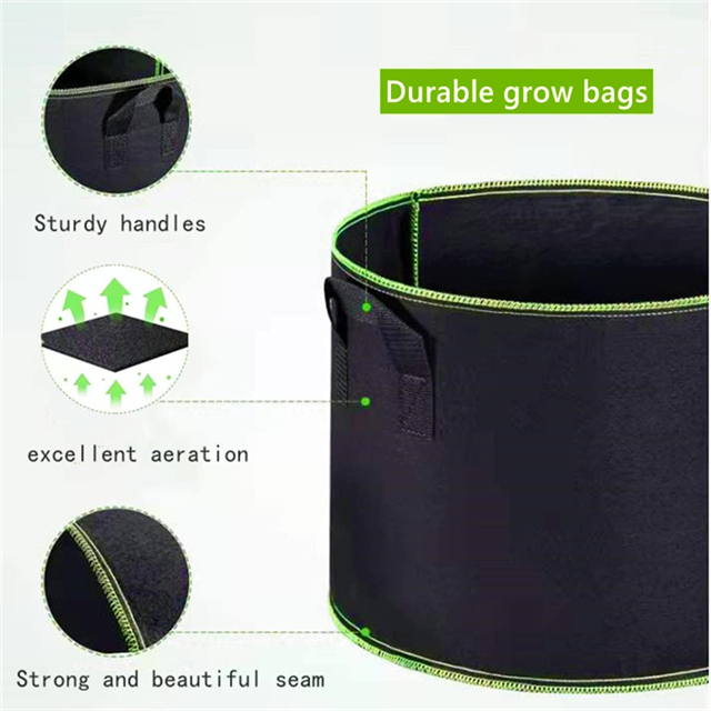 Planteur personnalisé Sacs de culture durable de 1 à 100 gallons pour les plantes saines Croissance et plantes végétales