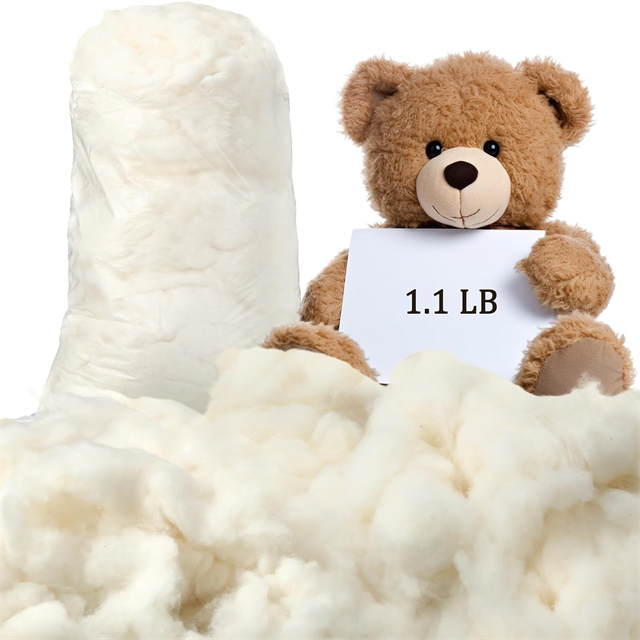 Ecopure Cotton Fiber remplissant la décoration de la maison respectueuse de l'environnement
