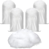 Luxueux peluches de neige en polyester doux pour décoration de vacances