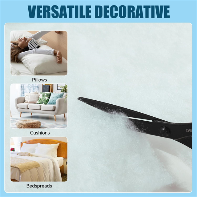 Rembourrage d'ameublement en ouate de polyester pour meubles &agrave; support haute r&eacute;silience