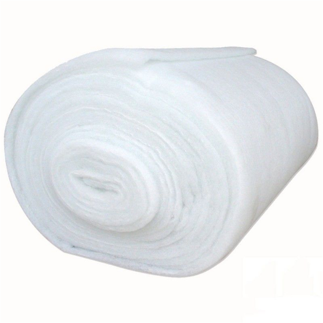 Ouate de polyester lavable liée thermiquement pour piquer