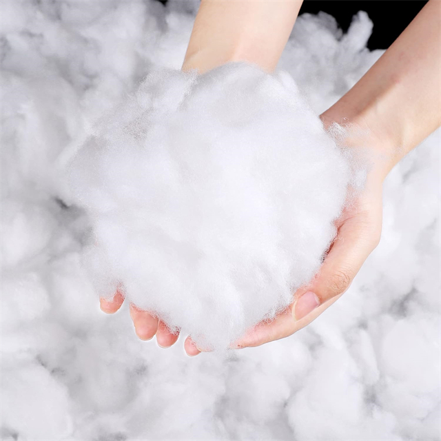 Luxueux peluches de neige en polyester doux pour décoration de vacances