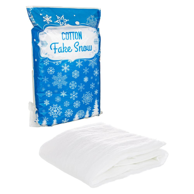 Couverture de Noël moelleuse neige artificielle réaliste pour décor