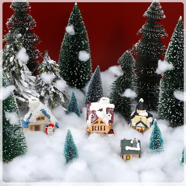 Christmas faux décor de neige coton comme la neige intérieure moelleuse