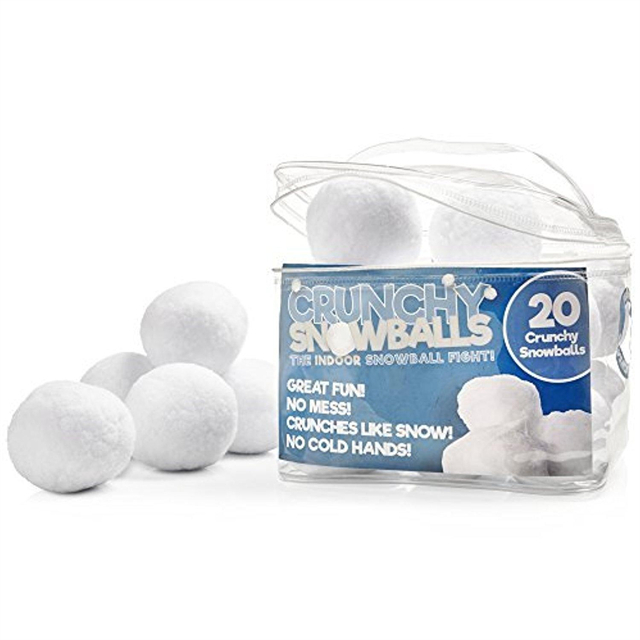 Boule de neige douce de 3 pouces adaptée aux enfants pour les matchs intérieurs / extérieurs 20