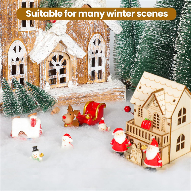 D&eacute;cor de neige de No&euml;l