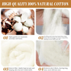 Ecopure Cotton Fiber remplissant la décoration de la maison respectueuse de l'environnement