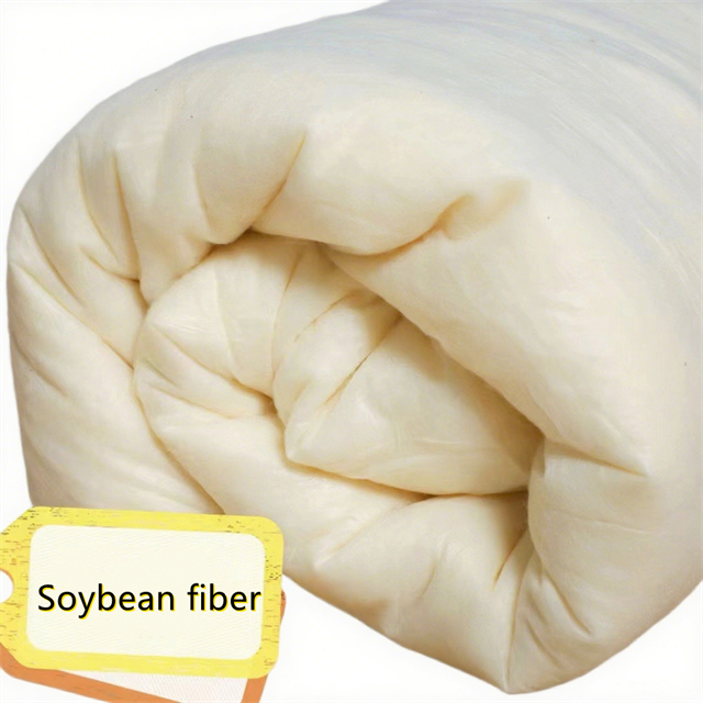 Batting de fibres de soja naturel premium pour les projets de courtepointe