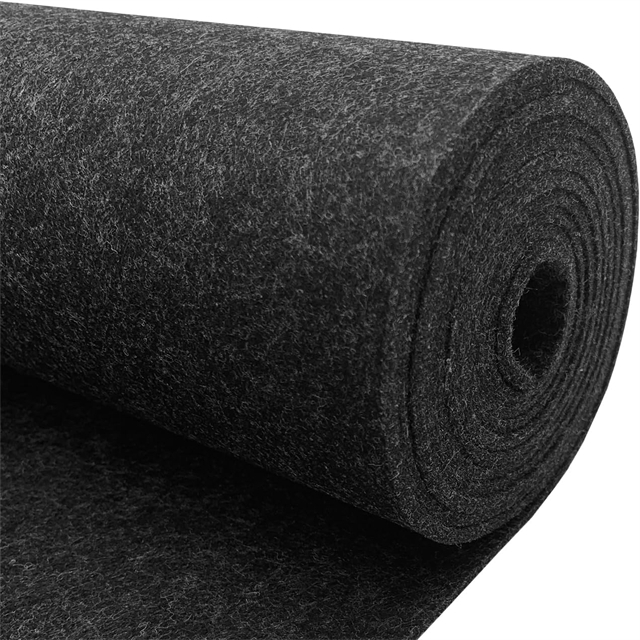 Le tissu en feutre en polyester de 3 mm d'épaisseur dans la cour est durable