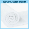 Type de tapis canapé de tapis enveloppé dans un rouleau de frappeur en polyester en mousse de 1 pouce d'épaisseur