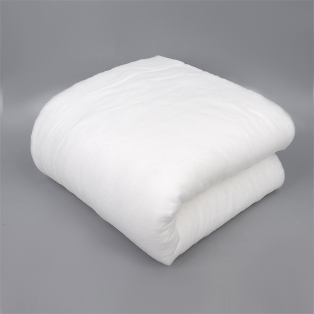 Échappement en polyester à liaison thermique à touche douce pour la courtepointe 