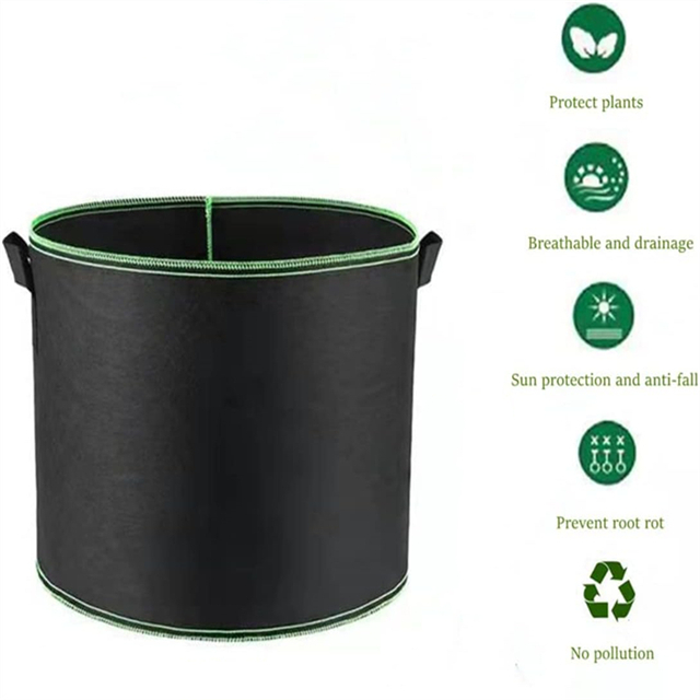 Planteur personnalisé Sacs de culture durable de 1 à 100 gallons pour les plantes saines Croissance et plantes végétales