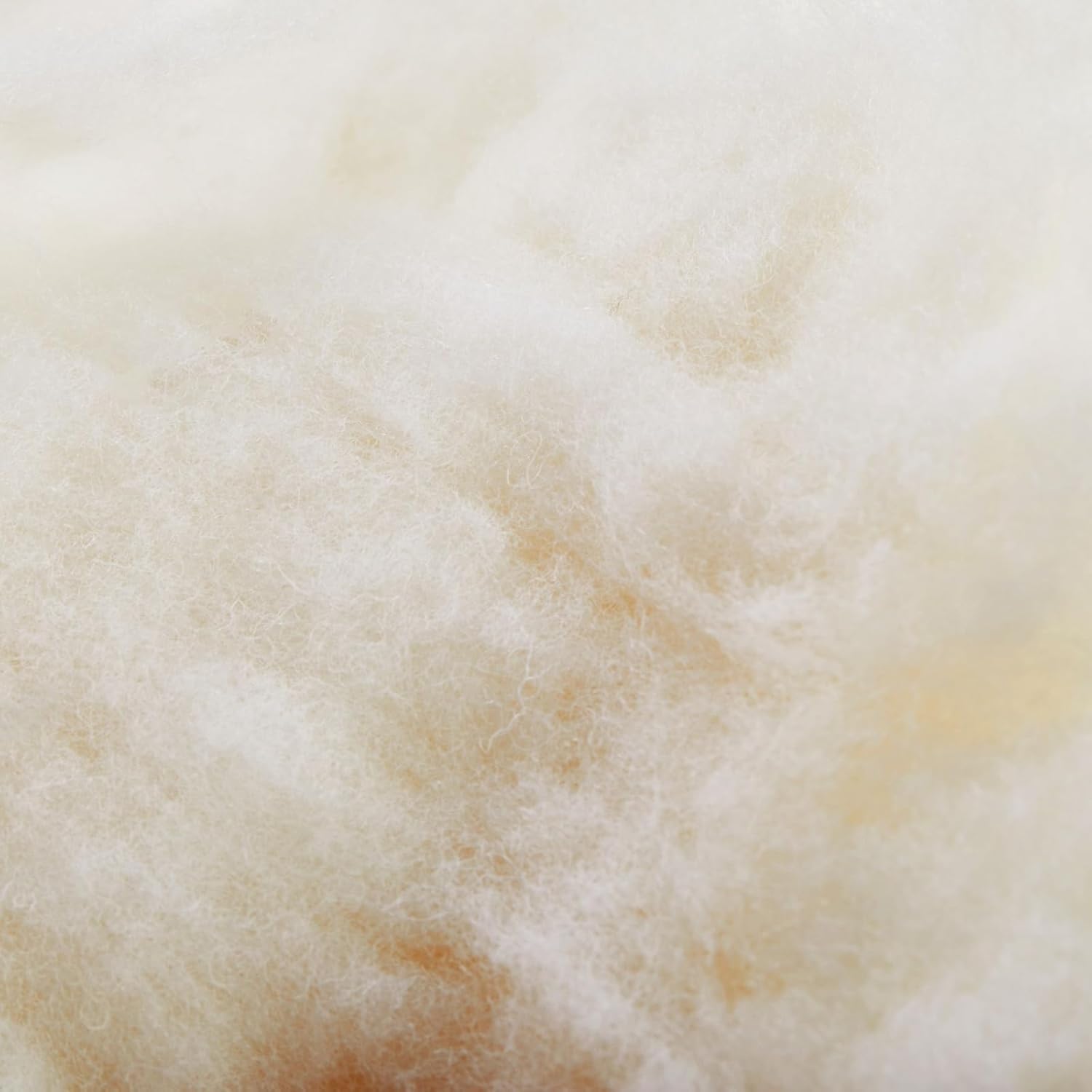 Farce blanche naturelle de 16 oz - Remplissage de qualité supérieure pour l'artisanat et le feutrage