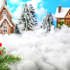 Christmas faux décor de neige coton comme la neige intérieure moelleuse