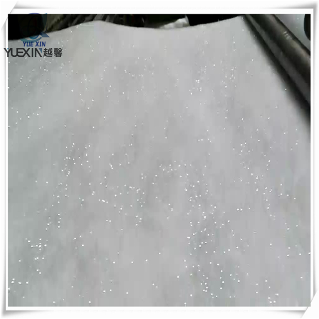 Couverture de neige ignifuge pour Noël avec des paillettes