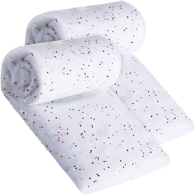 Couverture de neige artificielle Rolt à la maison et à la fête des paillettes intérieures de fête