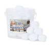 Boules de neige artificielles amusantes d'hiver - 5 cm