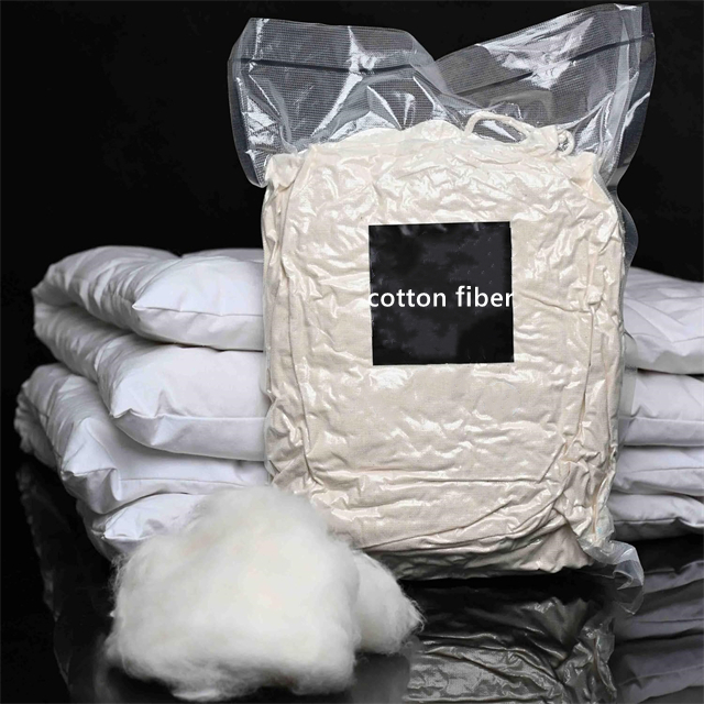 Projet avancé de la protection de l'environnement de remplissage de fibres de coton naturel avancé