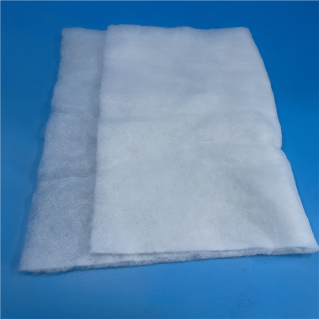 Ouate de polyester lavable liée thermiquement pour piquer