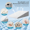 Oreiller compensé réglable pour reflux acide, ronflement et post-chirurgie