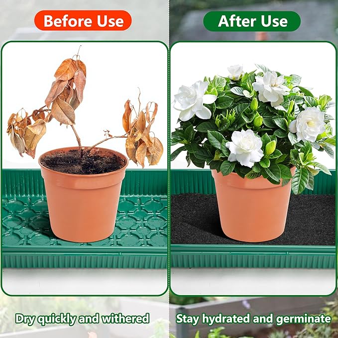 YUEXIN Système d'arrosage automatique 110 x 25 pouces – Kit de pompe d'irrigation intérieure intelligente pour plantes en pots multiples