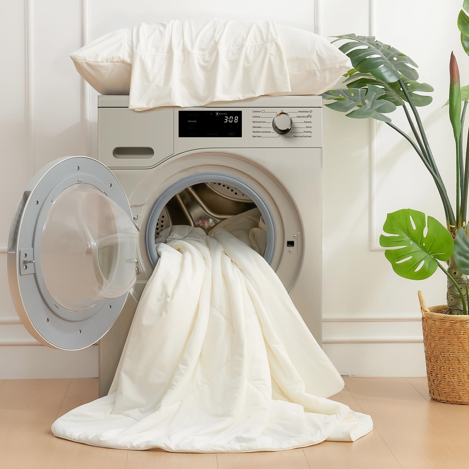 Couette rafraîchissante double face de qualité supérieure – Couverture d'été légère pour les dormeurs chauds