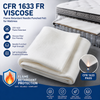 Feutre perforé à l'aiguille ignifuge CFR 1633 pour barrière coupe-feu pour matelas