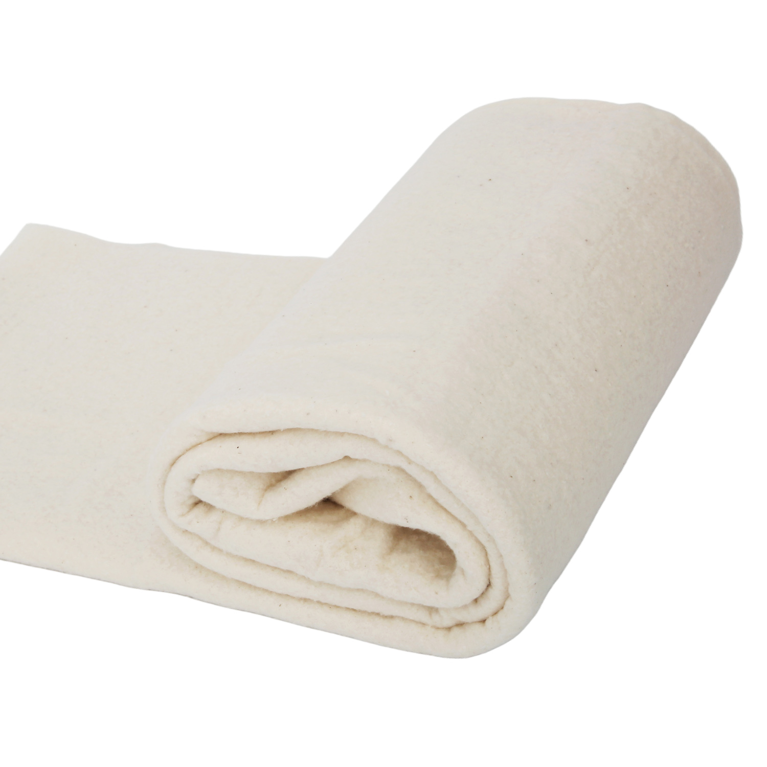 Ouate de courtepointe naturelle 100% coton, 150 g/m²